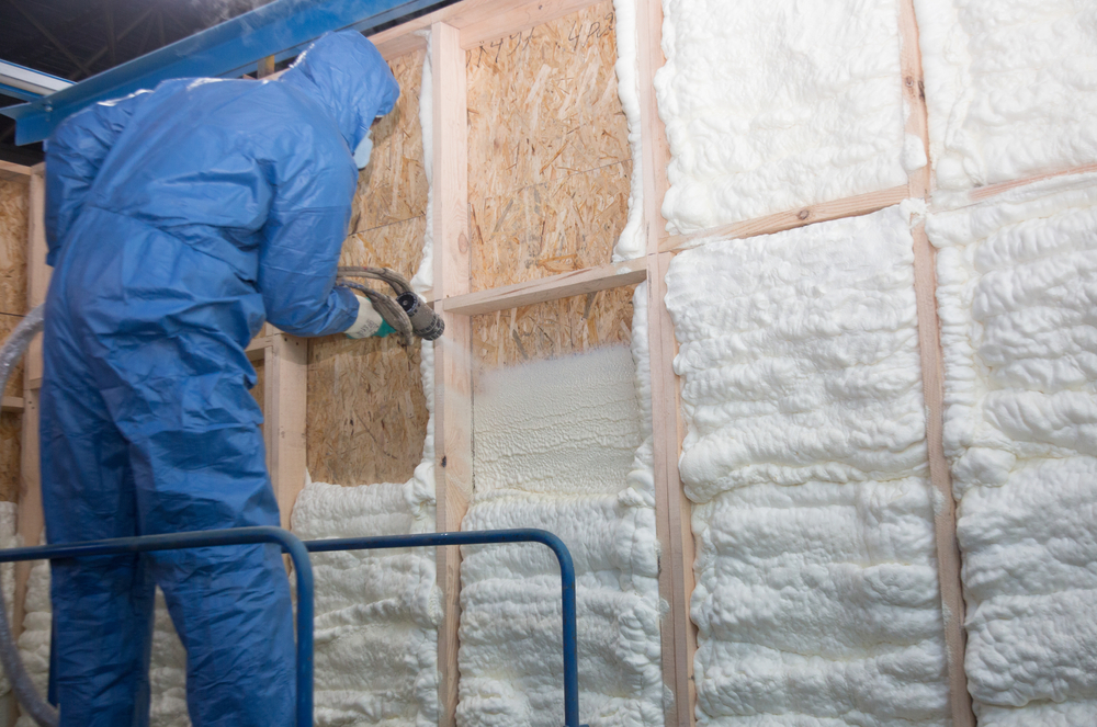 Spray foam insulation benefits.