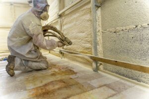 Is spray foam flammable?