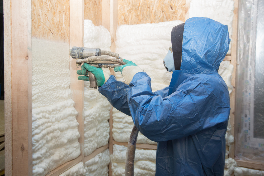 Learn if you could spray foam insulation yourself.